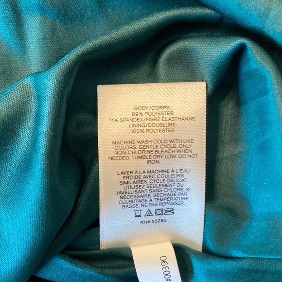 Express Deep Teal Long Sleeve Dress Women Size S/P - Picture 12 of 13